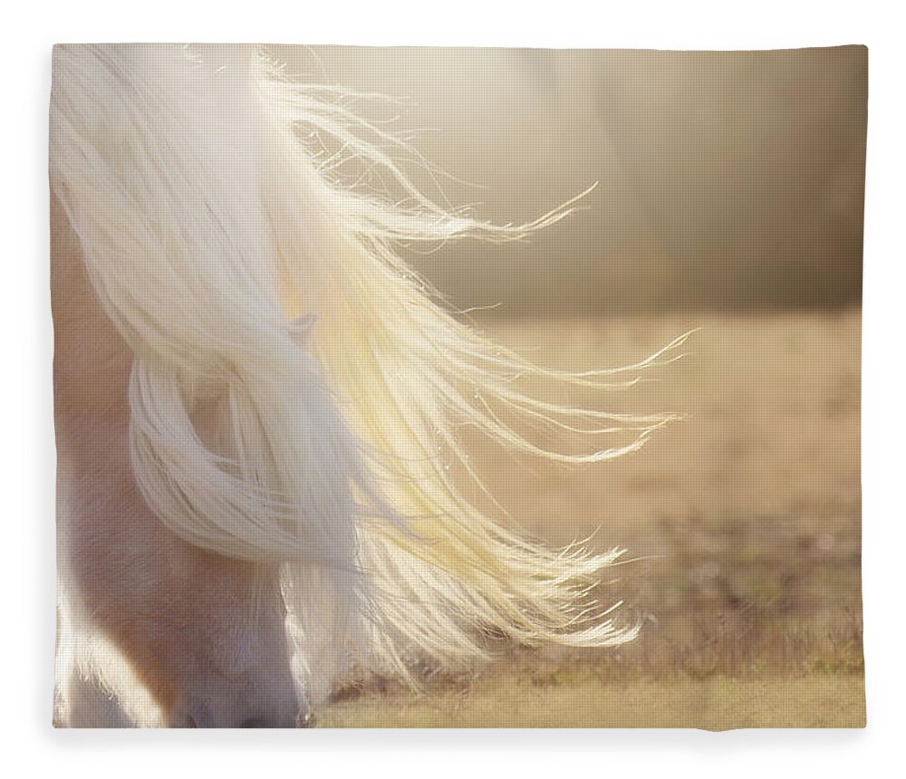 Texas Fleece Blanket featuring the photograph Texas Gold by Amanda Smith