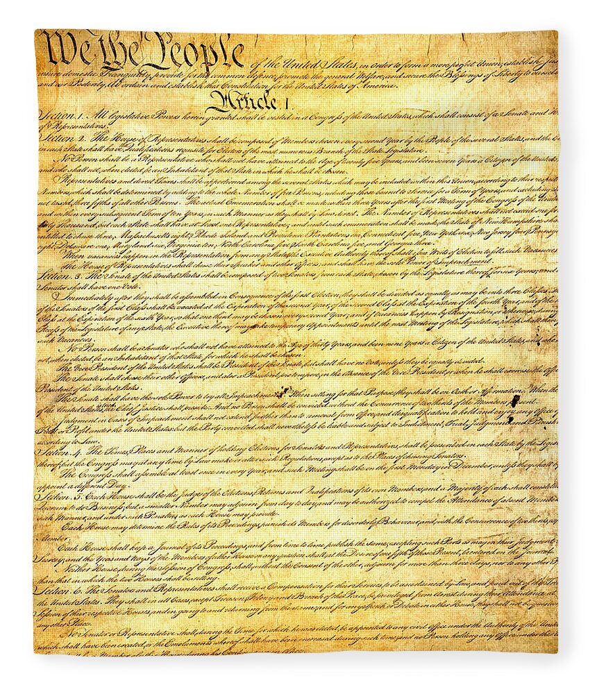 The Constitution of the United States of America Poster
