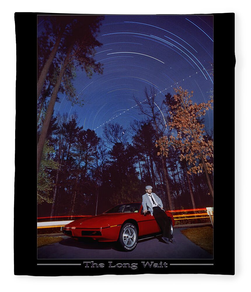 Star Traces Fleece Blanket featuring the photograph The Long Wait by Mike McGlothlen