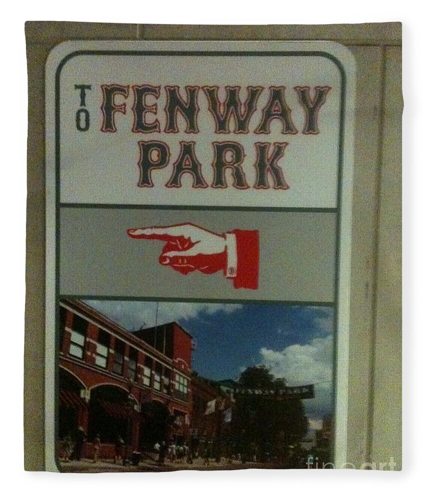 Boston Red Sox Fleece Blanket featuring the photograph To Fenway Park by WaLdEmAr BoRrErO