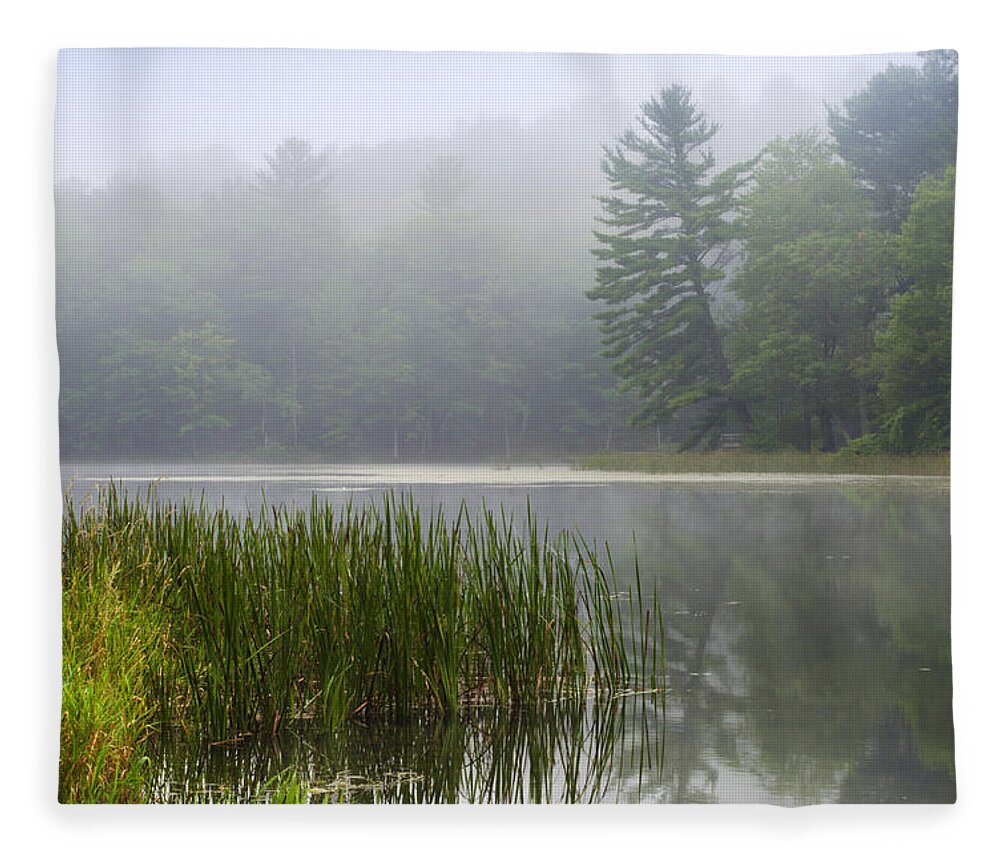 Tranquil Fleece Blanket featuring the photograph Tranquil Moments Landscape by Christina Rollo