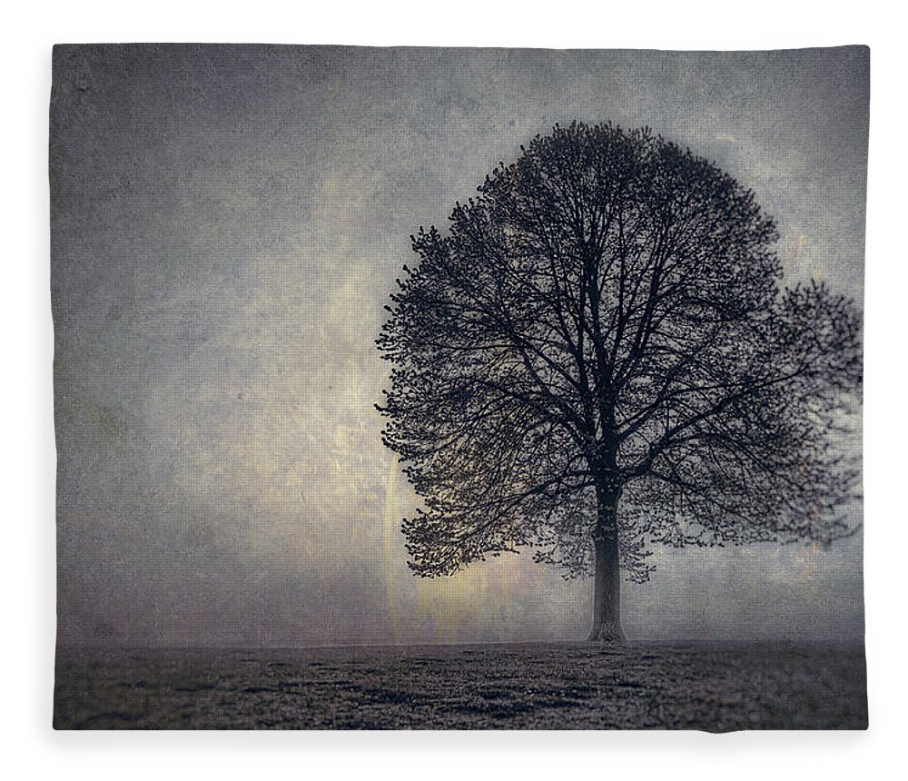 Tree Fleece Blanket featuring the photograph Tree of Life by Scott Norris