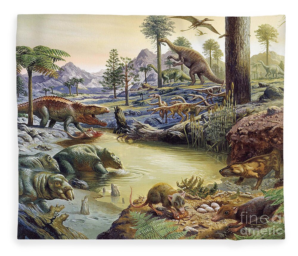triassic period landscape