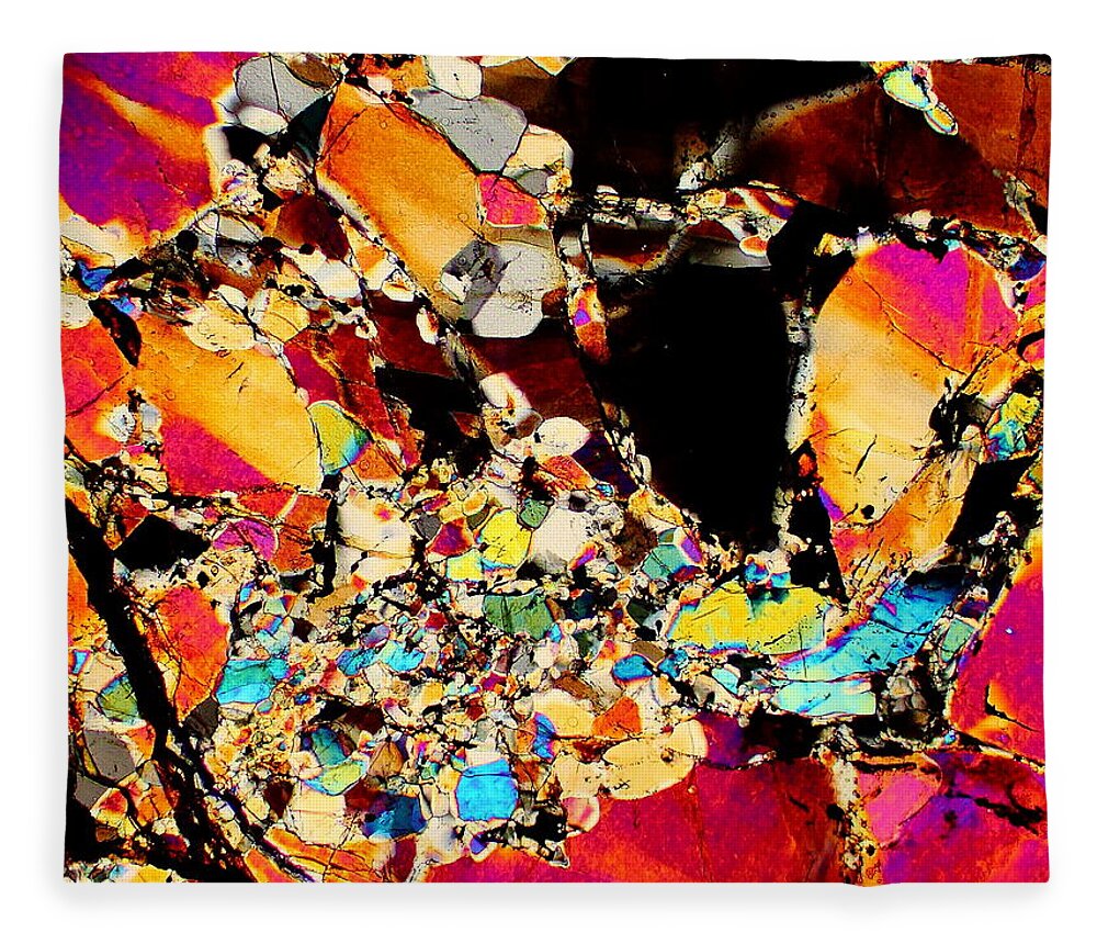 Meteorites Fleece Blanket featuring the photograph Melting Pot by Hodges Jeffery