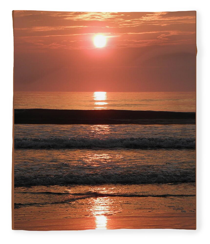 Sunrise Fleece Blanket featuring the photograph Deep #2 by Kim Galluzzo