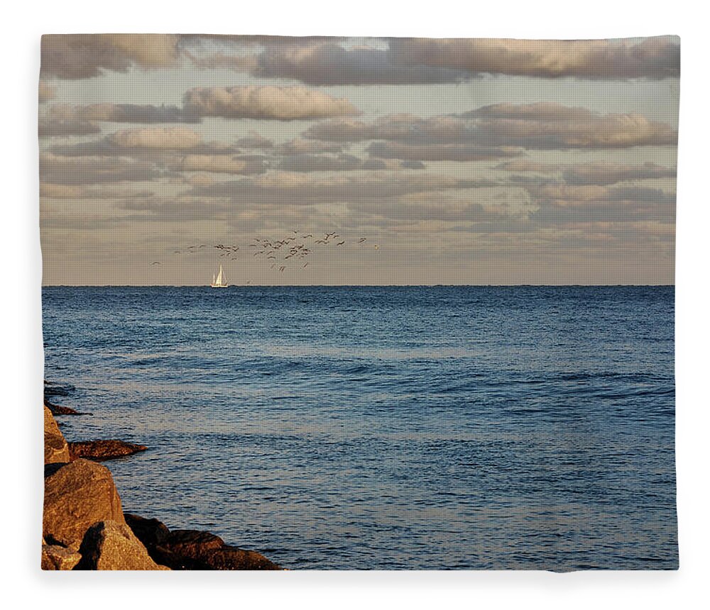 Serenity Fleece Blanket featuring the photograph 20- Serenity by Joseph Keane