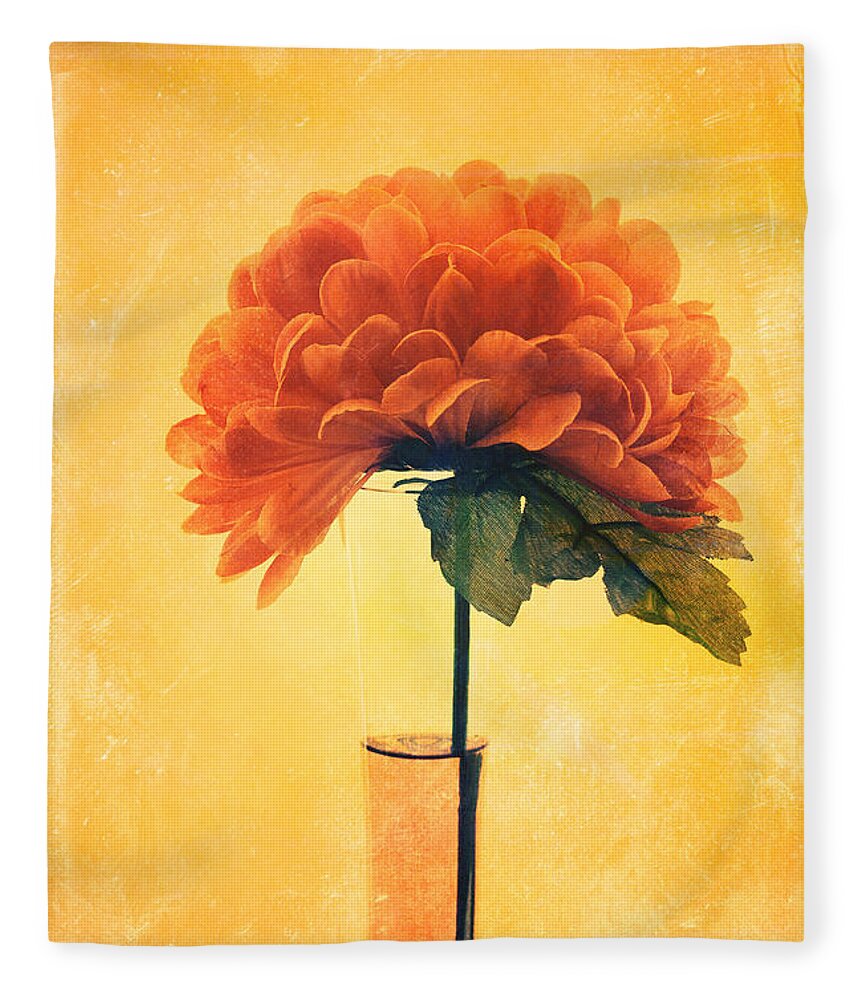Still Life Fleece Blanket featuring the photograph Estillo - 01i2t03 by Variance Collections
