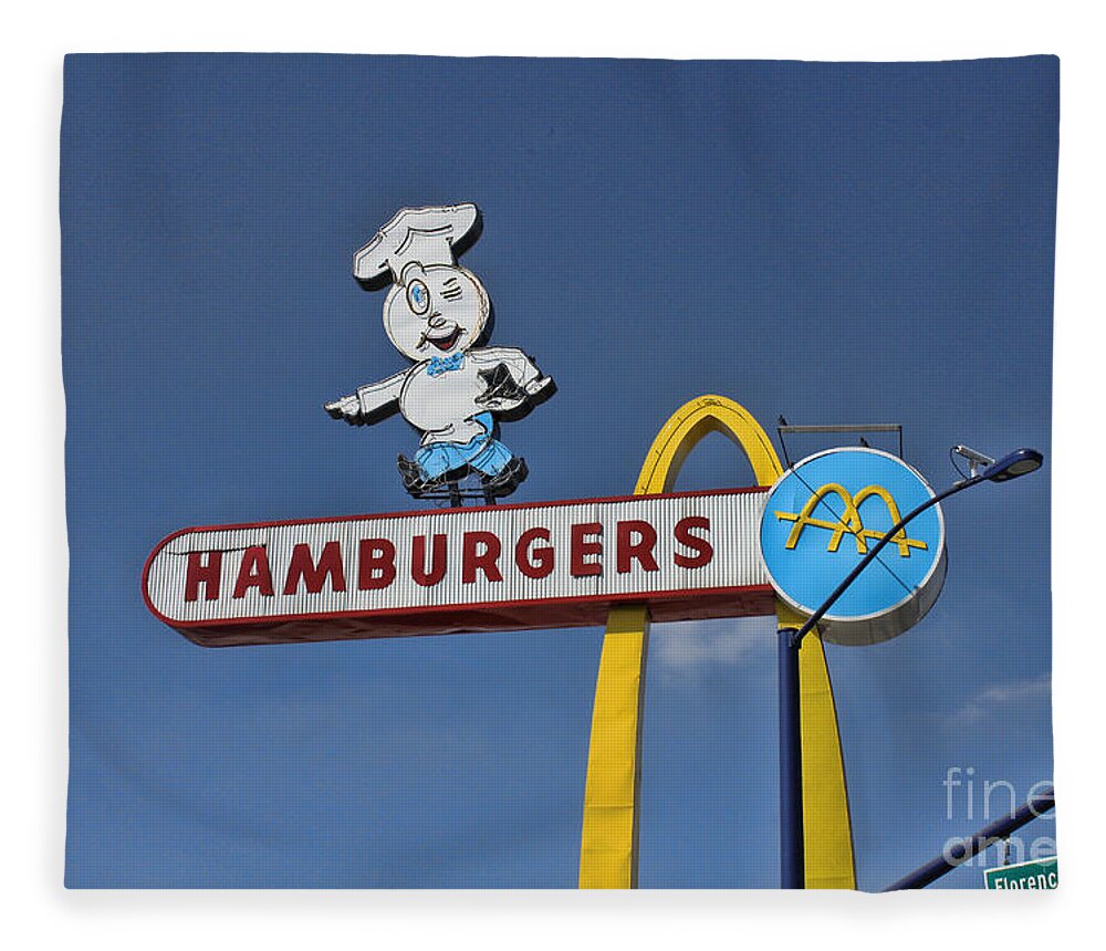 Los Angeles Fleece Blanket featuring the photograph Speedy by Tommy Anderson