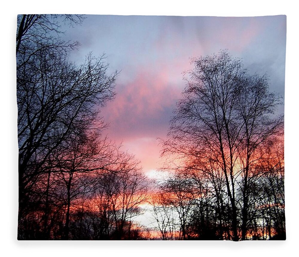 Fall Fleece Blanket featuring the photograph The Beauty Of Fall by Kim Galluzzo Wozniak