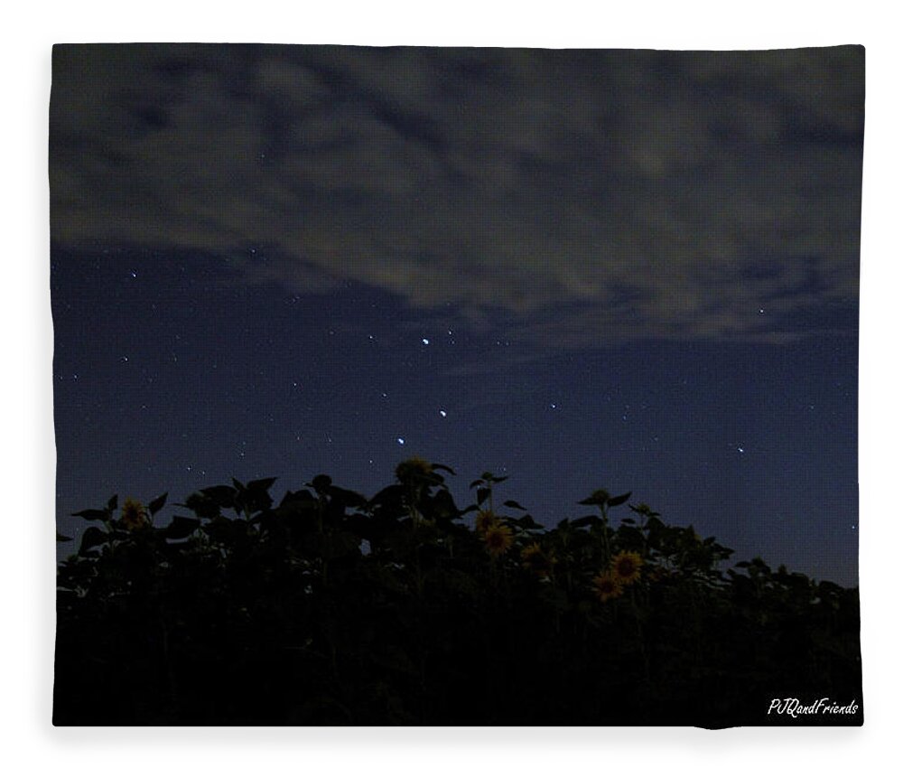  Fleece Blanket featuring the photograph Trifecta at Crescent Farm by PJQandFriends Photography