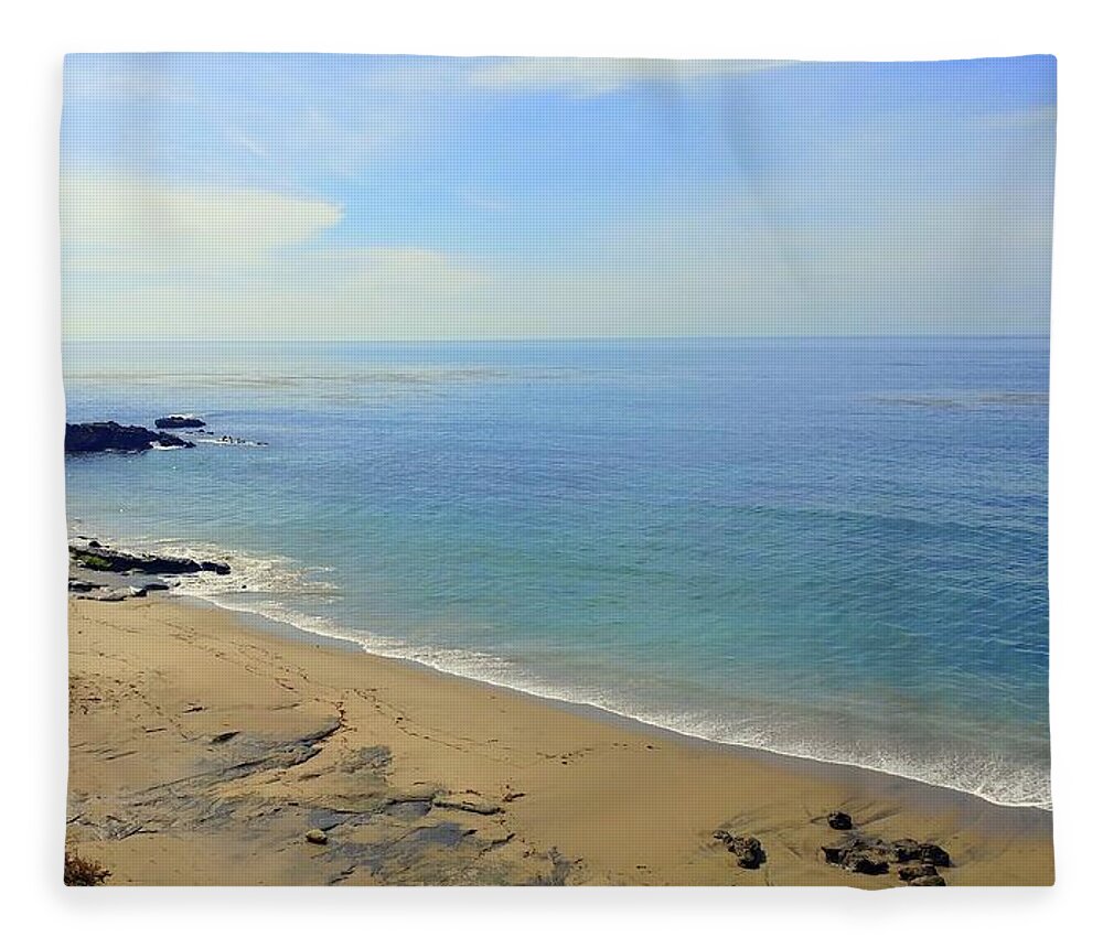 Laguna Fleece Blanket featuring the photograph Laguna Beach California #2 by J R Yates