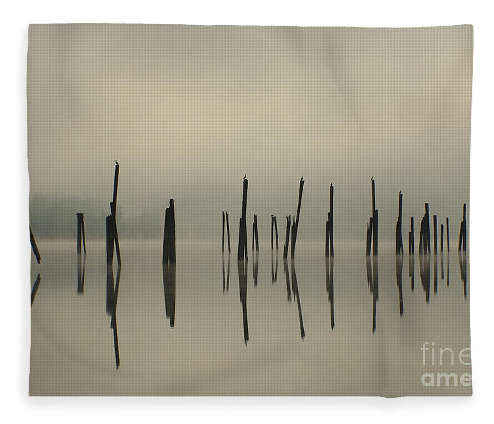 Tranquility Fleece Blanket featuring the photograph Pend Oreille Reflections #1 by Idaho Scenic Images Linda Lantzy