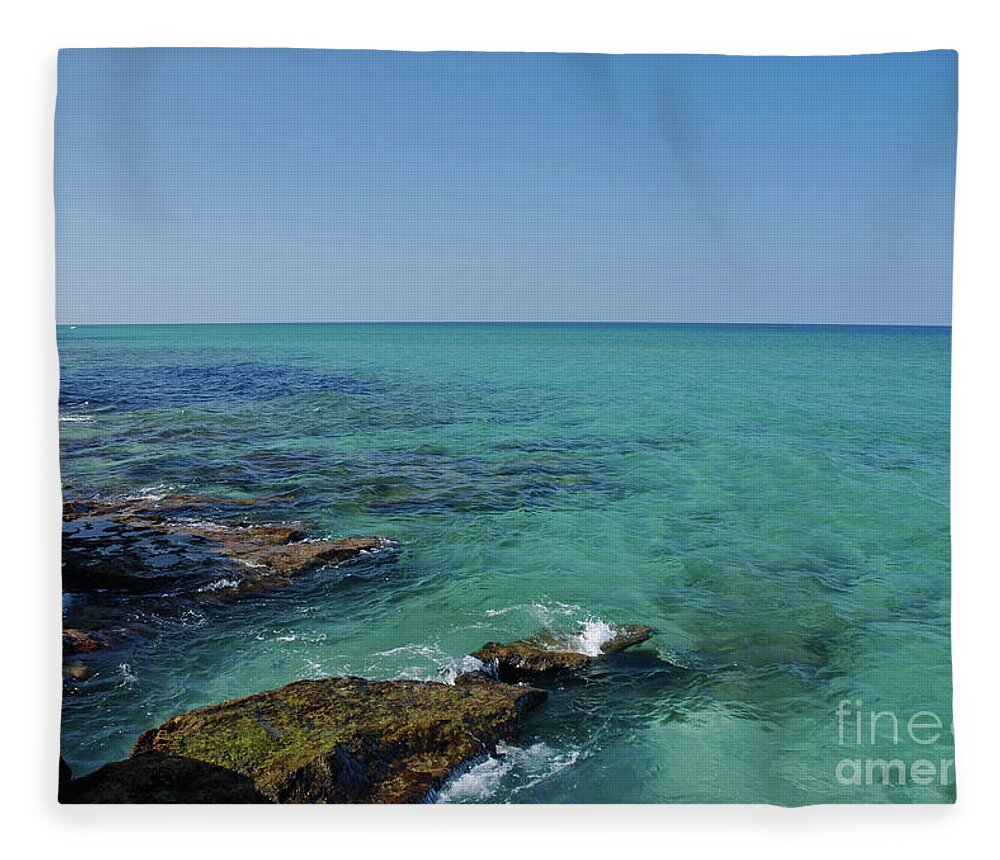 Ocean Reef Park Fleece Blanket featuring the photograph 12- Ocean Reef Park by Joseph Keane
