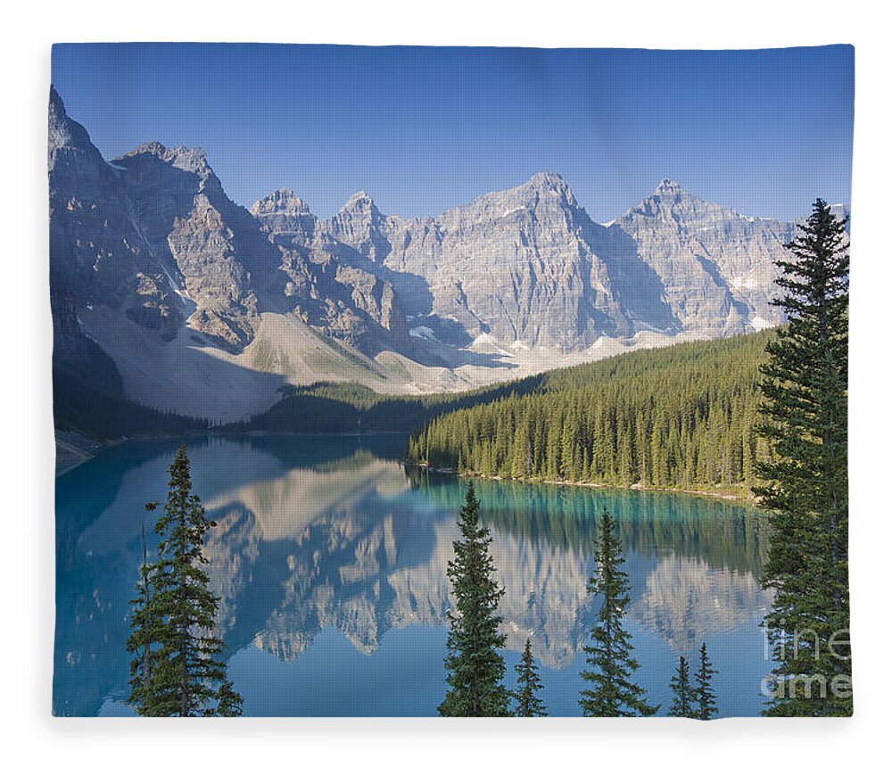 Glacial Fleece Blanket featuring the photograph 150915p122 by Arterra Picture Library