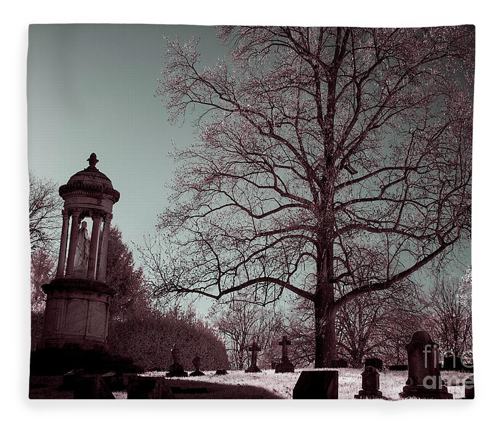 Joshua Mimbs Fleece Blanket featuring the photograph Infrared #160 by FineArtRoyal Joshua Mimbs