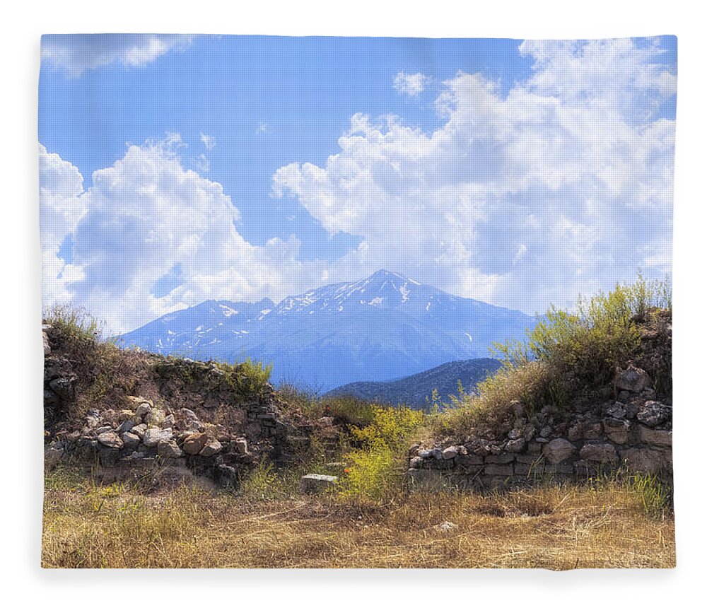 Dedegol Mountain Fleece Blanket featuring the photograph Dedegol Mountain - Turkey #2 by Joana Kruse