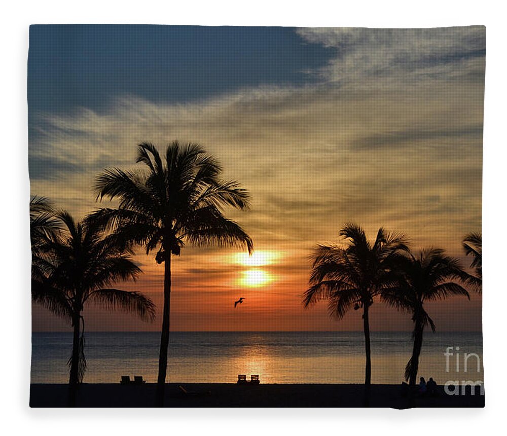 Sunrise Fleece Blanket featuring the photograph 20- Singer Island Florida by Joseph Keane