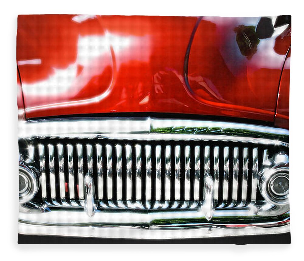 Photograph Of Classic Car Fleece Blanket featuring the photograph 51 Buick Special by Gwyn Newcombe