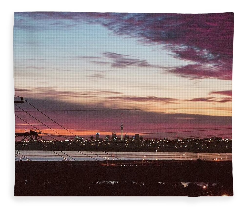 City Fleece Blanket featuring the photograph City #8 by Jackie Russo