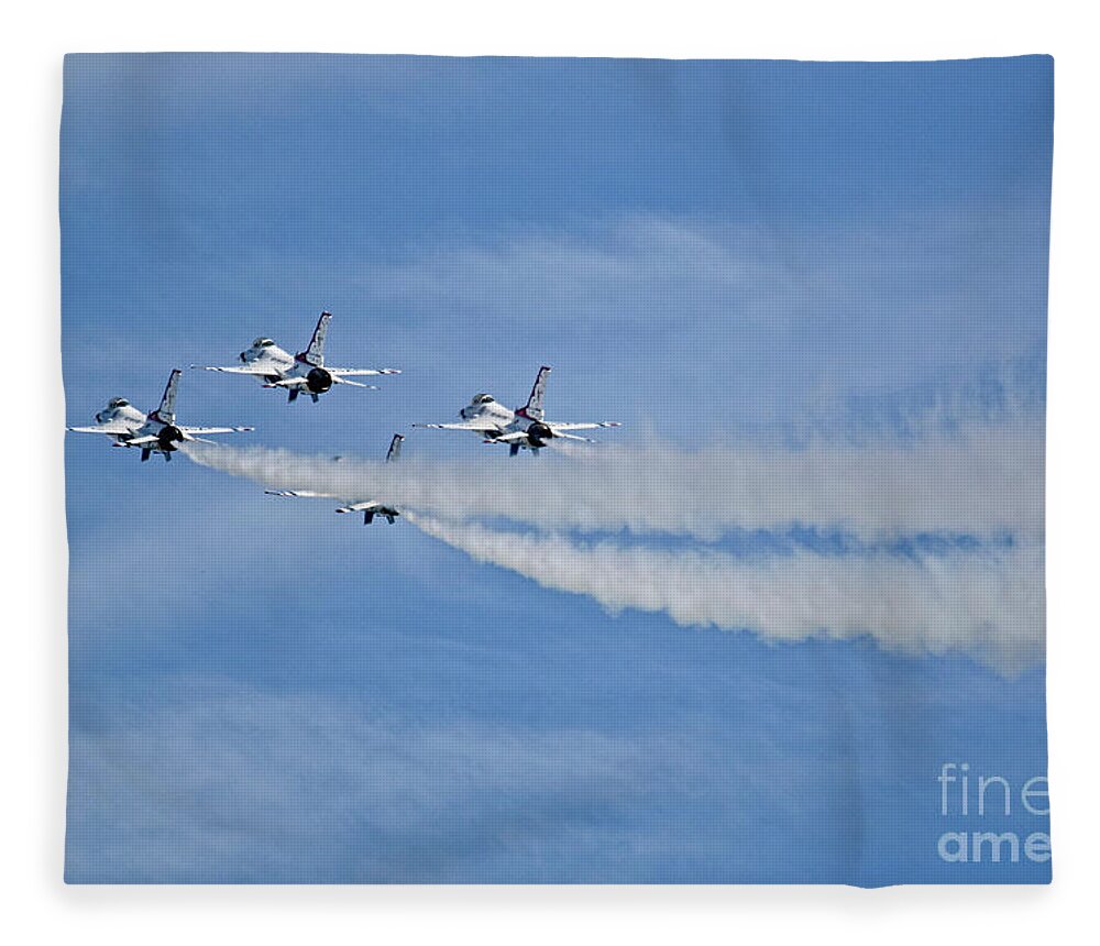 Aircraft Fleece Blanket featuring the photograph Ac17 by Tom Griffithe