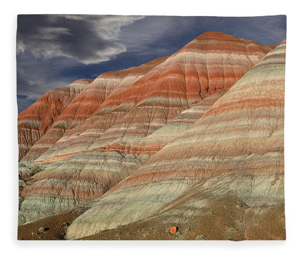 Paria Fleece Blanket featuring the photograph Along the Paria by Kathleen Bishop