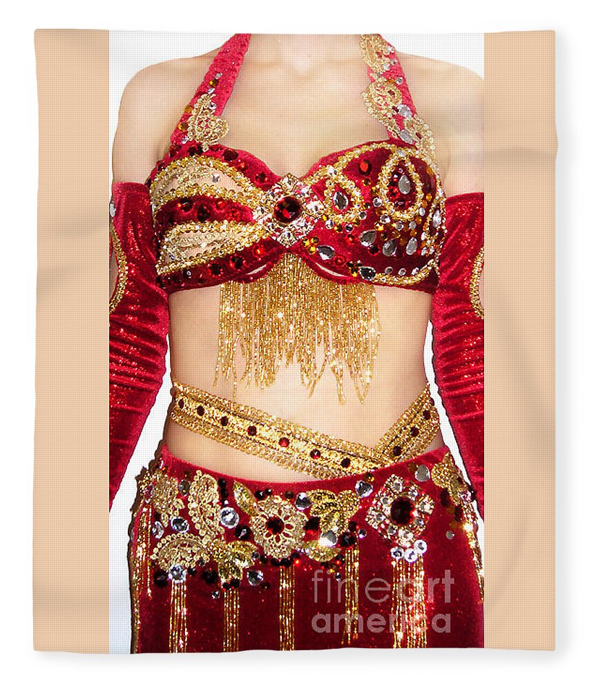 Beaded bra -red-black-gold. Ameynra belly dance fashion Ornament by Sofia  Goldberg - Pixels