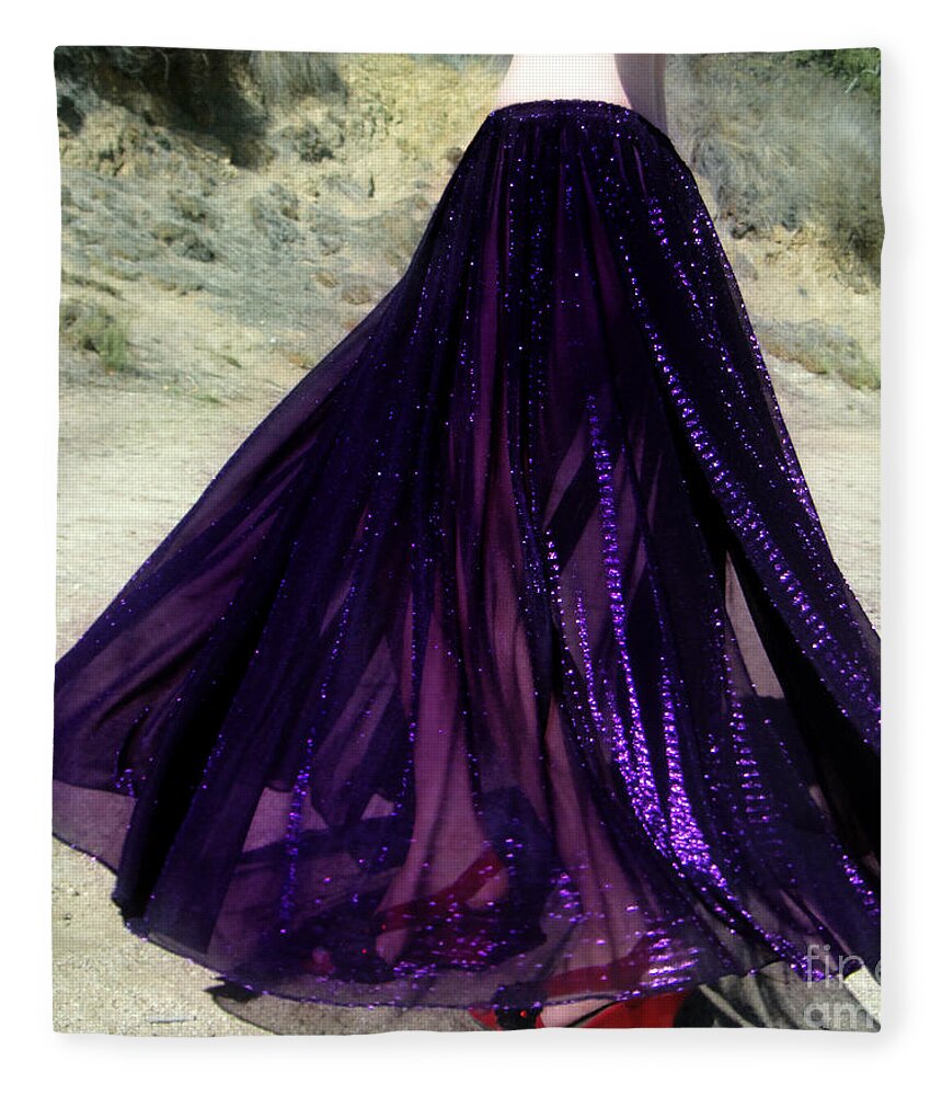 Long Dark Purple Skirt – Sevara's