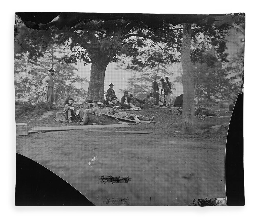 Battle Of Spotsylvania Fleece Blanket featuring the photograph battle of Spotsylvania by Jackie Russo