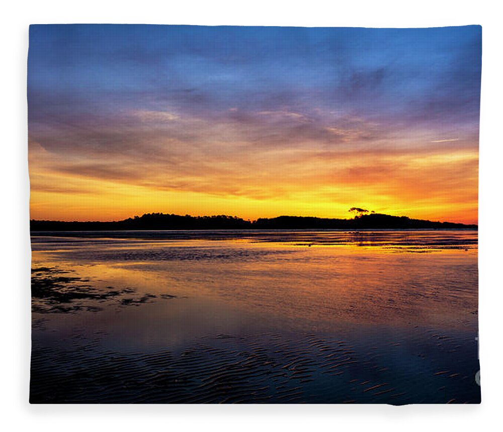 Travel Fleece Blanket featuring the photograph Beach Love by David Smith