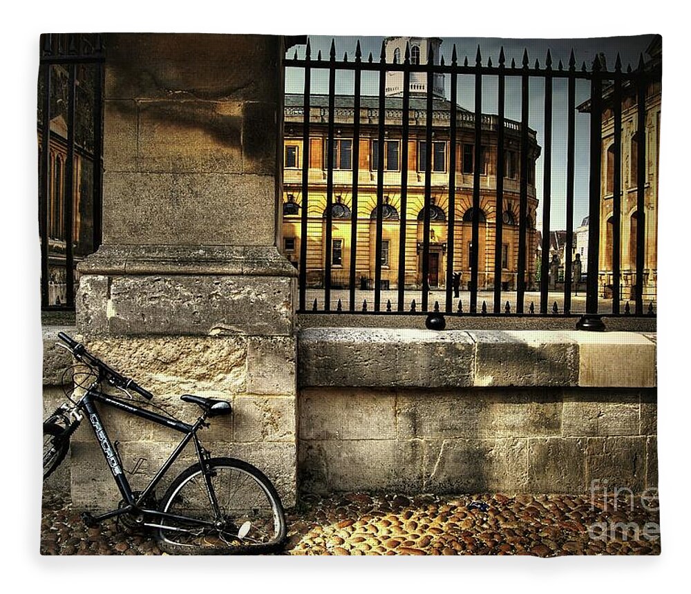 Bike Fleece Blanket featuring the photograph Bike by Yhun Suarez