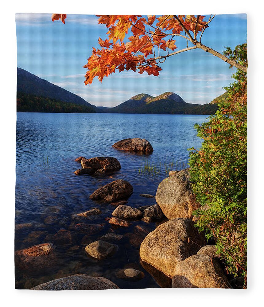 Calm Fleece Blanket featuring the photograph Calm Before the Storm by Chad Dutson