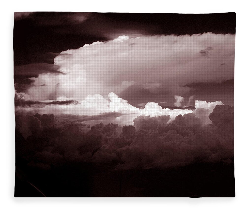 Cloud Images Fleece Blanket featuring the photograph Cb1.2 by Strato ThreeSIXTYFive