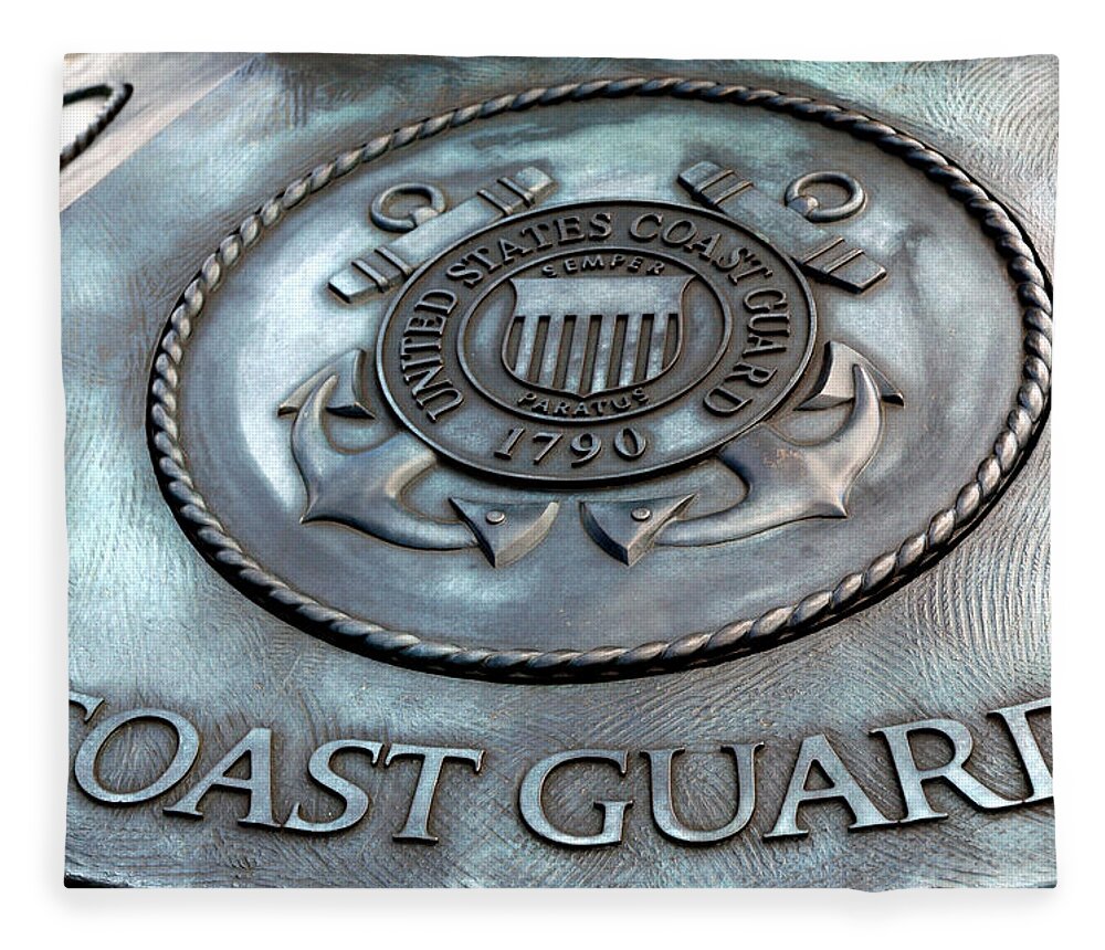 Usa Fleece Blanket featuring the photograph Coast Guard by LeeAnn McLaneGoetz McLaneGoetzStudioLLCcom
