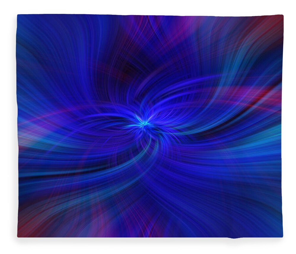 Jenny Rainbow Fine Art Photography Fleece Blanket featuring the photograph Colorful Abstract. Concept Peace of Mind by Jenny Rainbow