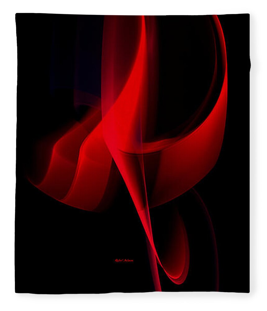 Rafael Salazar Fleece Blanket featuring the digital art Complex Simplicity by Rafael Salazar