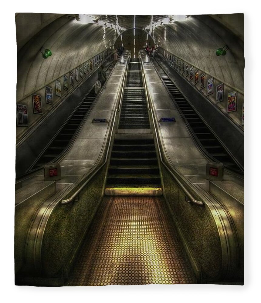 London Fleece Blanket featuring the photograph Elevate My Mind by Yhun Suarez