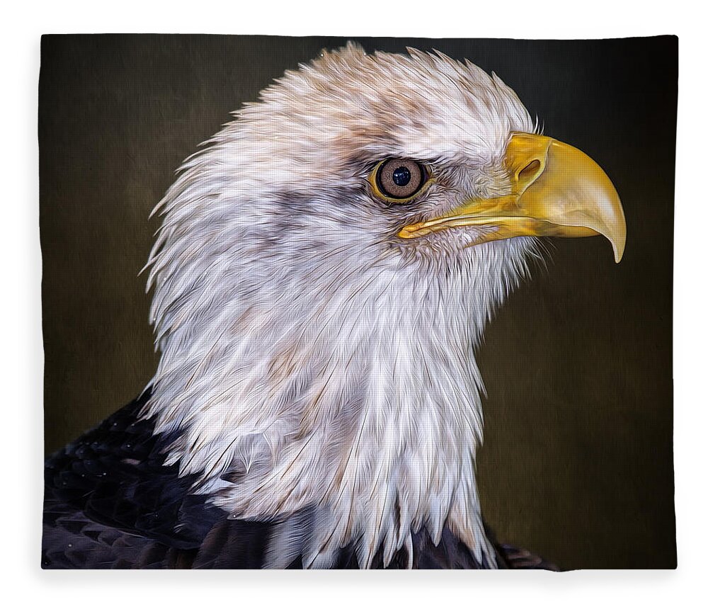 Bird Fleece Blanket featuring the photograph Fine Feathered Pride by Bill and Linda Tiepelman