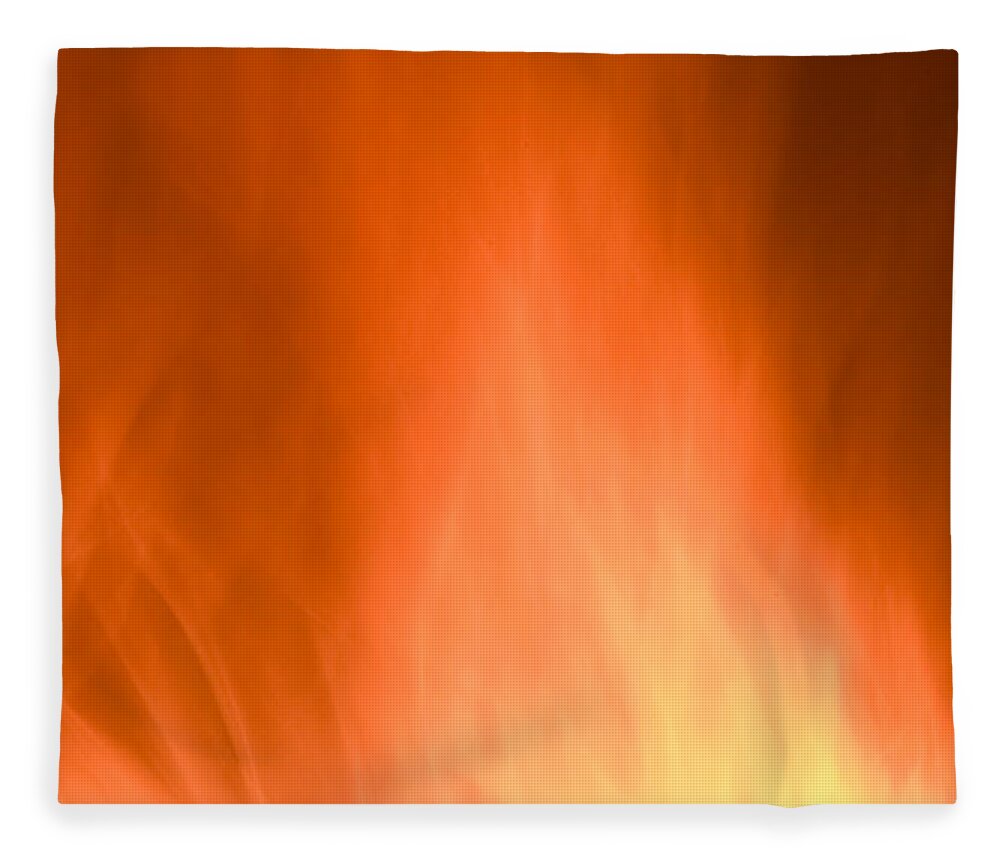 Flames Background Fleece Blanket featuring the photograph Fire flames abstract background by Michalakis Ppalis