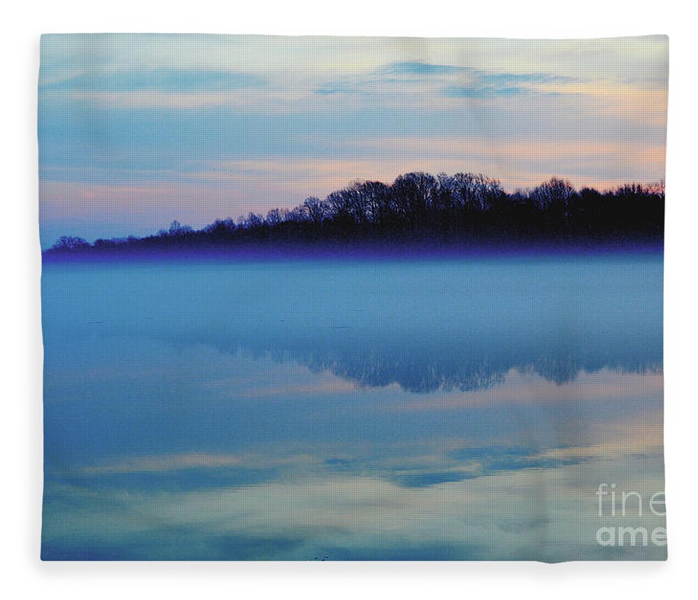 Sunrise Fleece Blanket featuring the photograph Forever And Ever by Robyn King