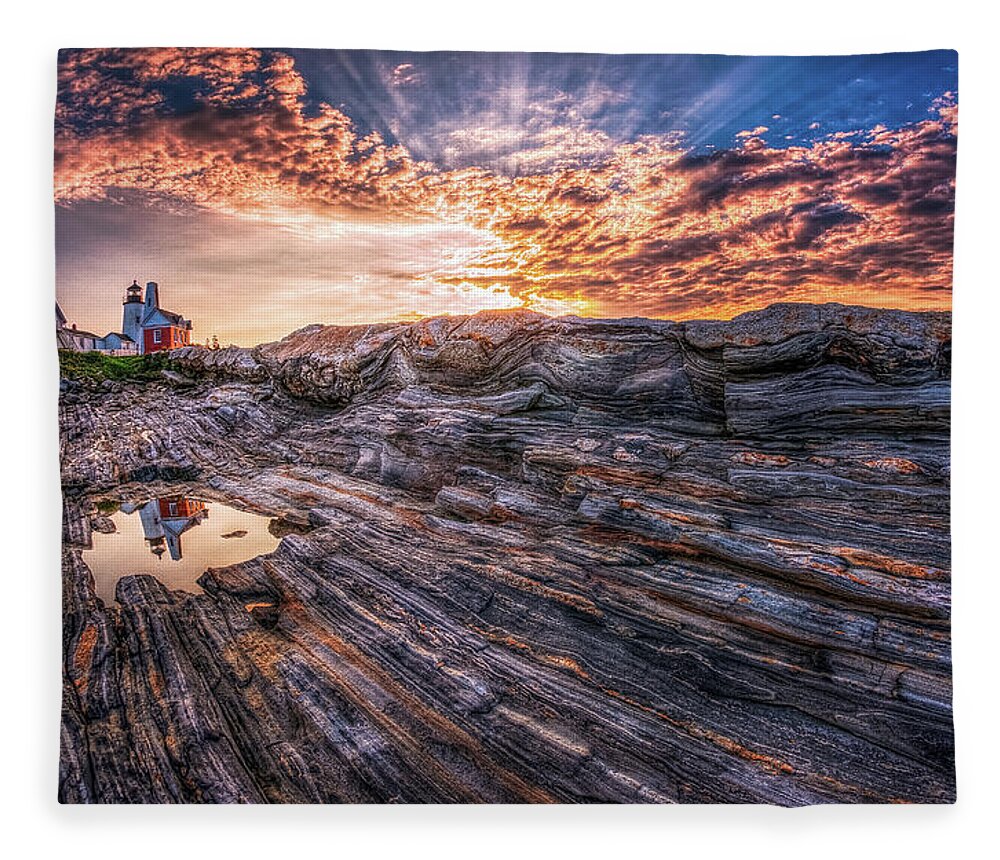 Coast Fleece Blanket featuring the photograph Good Morning Starshine by Neil Shapiro