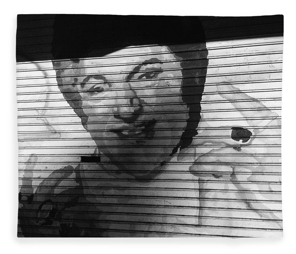 Hollywood Fleece Blanket featuring the photograph Hollywood Pull Down 8 by Dorian Hill