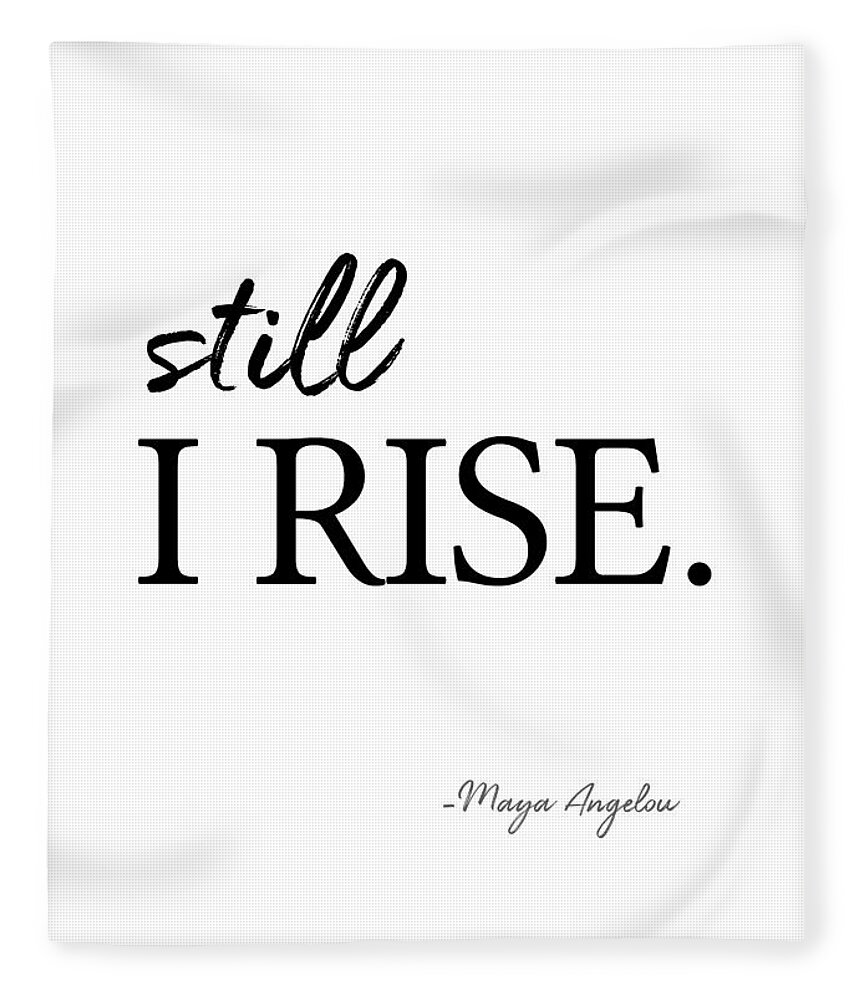 I Will Rise Fleece Blanket featuring the photograph I'll rise #minimalism 3 by Andrea Anderegg