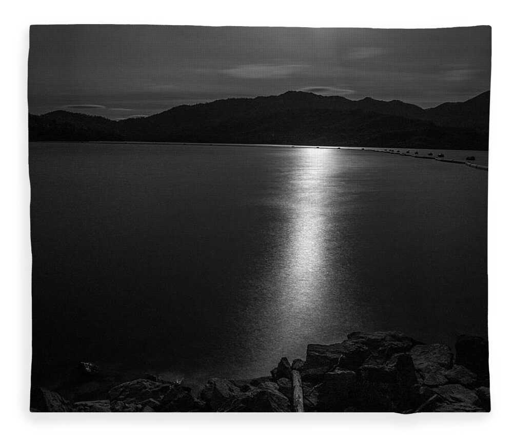 Beautiful Fleece Blanket featuring the photograph In the Dead of Night by Michele James