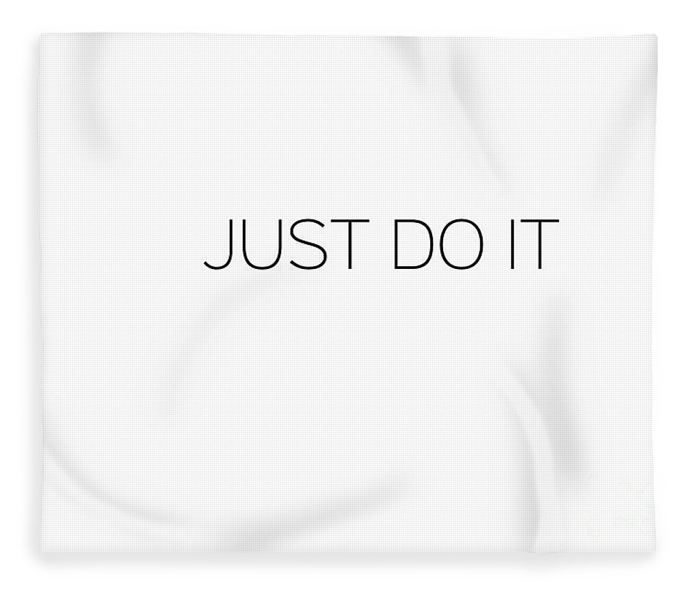 Just Fleece Blanket featuring the photograph Just do it by Andrea Anderegg