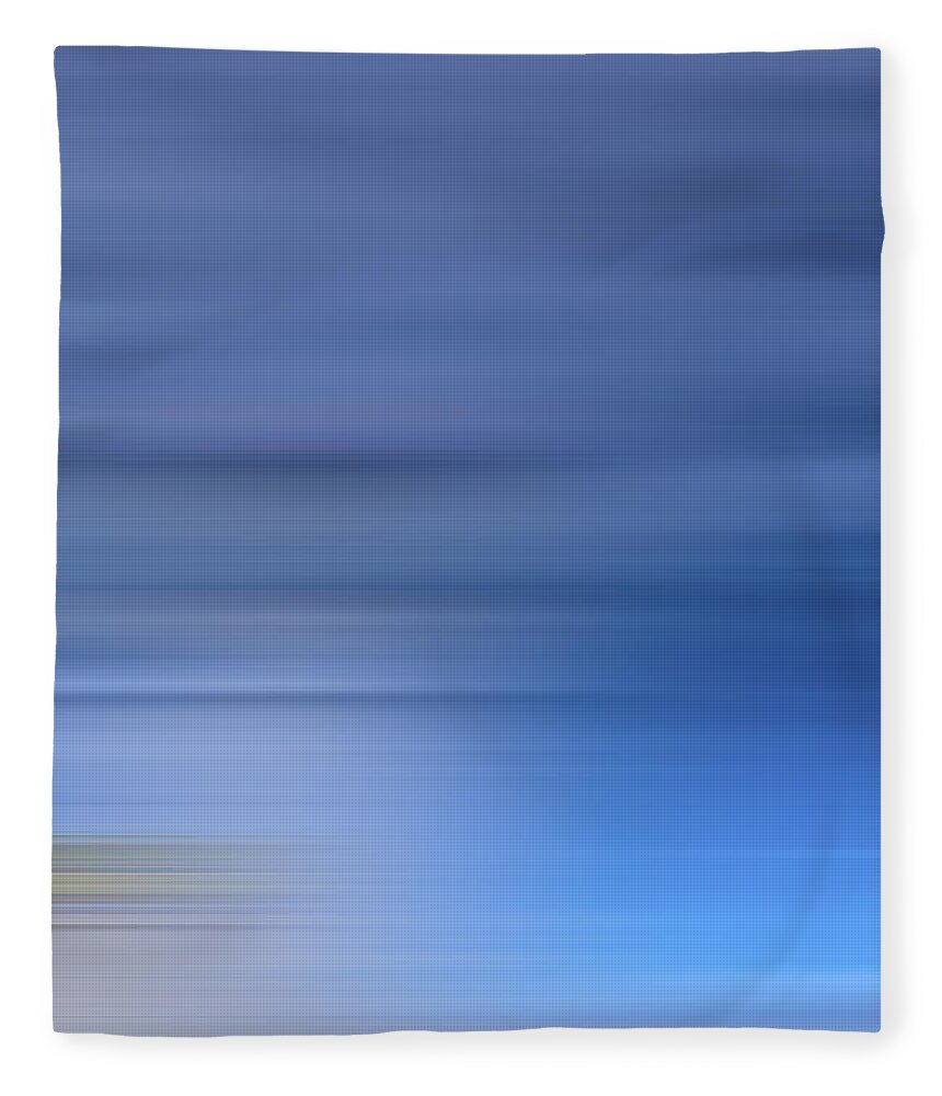 Abstract Fleece Blanket featuring the digital art Light in the Sky X by Jon Glaser