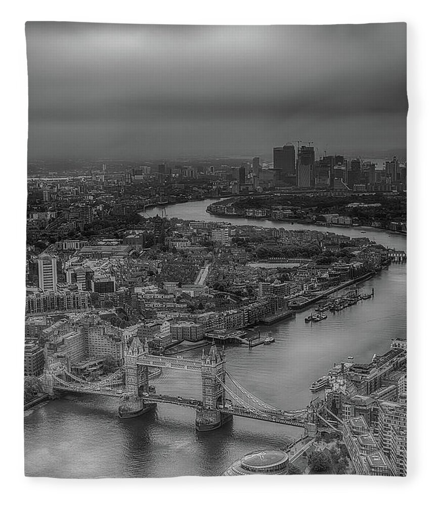 Chriscousins Fleece Blanket featuring the photograph London's Calling by Chris Cousins