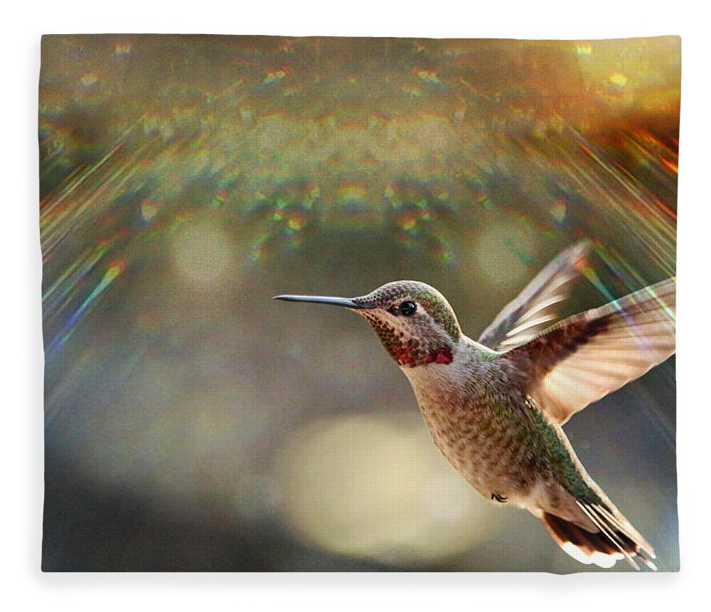 Nature Fleece Blanket featuring the photograph Magic by Rory Siegel