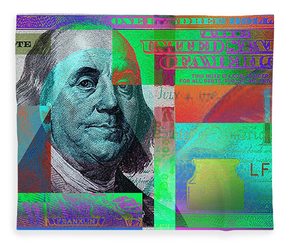 New 2009 Series Pop Art Colorized US One Hundred Dollar Bill No. 2 ...