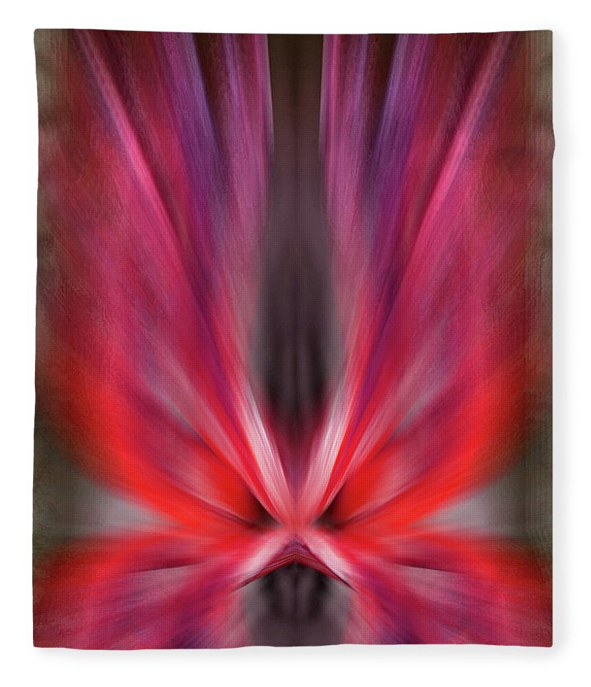 Passion Fleece Blanket featuring the photograph Passion's Light by WB Johnston