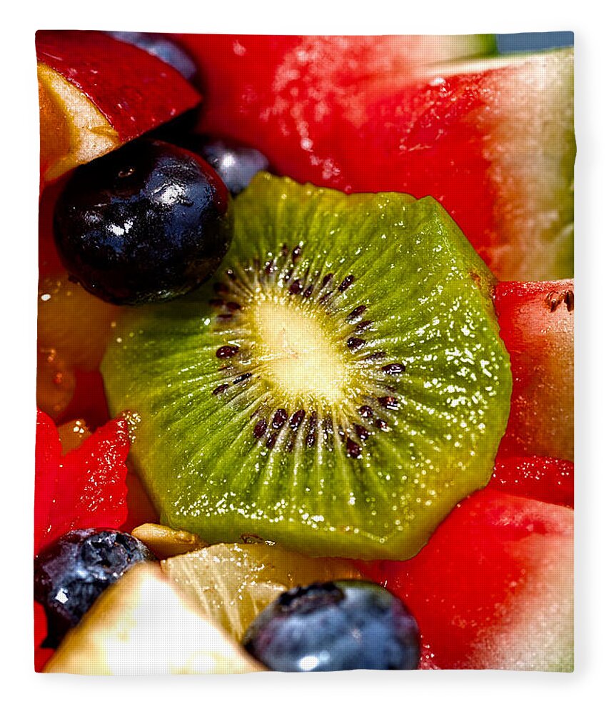 Fruit Fleece Blanket featuring the photograph Refreshing by Christopher Holmes